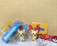 HOPPE DAISHUGO プラスル　マイナン　ポケモン　ストラップ　セット HOPPE DAISHUGO プラスル マイナン ポケモン ストラップ