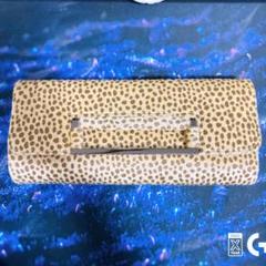 ヒョウ柄クラッチバッグ