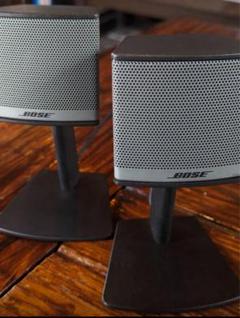 BOSE サテライト キューブ スピーカー ペア 動作確認済み 美品 BOSE ダブルキューブ型 サテライト スピーカー ペア 白 天釣り