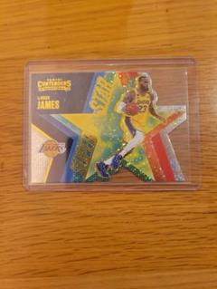 LeBron James 2020-21 Contenders 星型カード