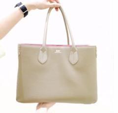 ☆美品☆ear PAPILLONNER　ADMJ別注 スクエアハンドバッグレザー