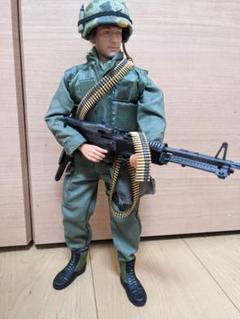 ドラゴンモデルズ　1/6ベトナム戦争アメリカ海兵隊アクションフィギュア　M60 ドラゴンモデル製 ベトナム戦争 海兵隊 M60マシーンガンナー