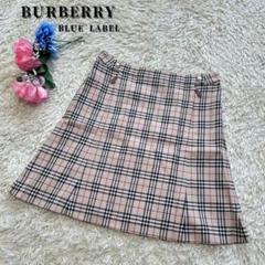 【Burberrys BLUELABEL】タイトスカート　ノバチェック　M相当 BURBERRY BLUE LABEL ノバチェック柄タイトスカート 36 - メルカリ