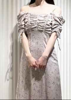 SNIDEL/バリエプリントワンピース