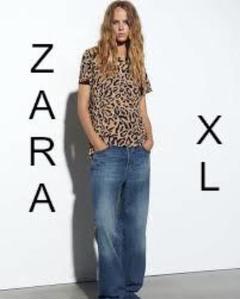 プロフ必ZARA アシンメトリーヘムベーシックTシャツかわいい♪良品XLのサムネイル