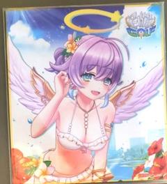 【在庫あり】 白猫ゴルフ ミニ色紙 ルカ 新ウェア キャンペーン 当選品 非売品 その他