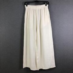 BEARDSLEY コットンリネン ギャザーサルエルパンツ F カーキ すぐにお届け】シワシフォンギャザーパンツ（その他パンツ