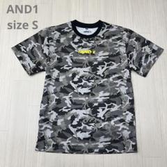 AND1 アンドワン 迷彩 速乾 Tシャツ S