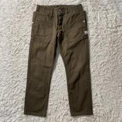 SASSAFRAS ネイビー カーゴパンツ Lサイズ SASSAFRAS｜ササフラス フォールリーフパンツ FALL LEAF PANTS