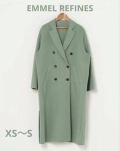 【かわいい☆オシャレ☆EMMEL REFINES】薄いブルーコート　サイズM かわいい☆オシャレ☆EMMEL REFINES】薄いブルーコートサイズM
