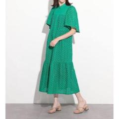 BELLADESSO ベラデッソ　レース　ティアード　半袖 ロングワンピースのサムネイル