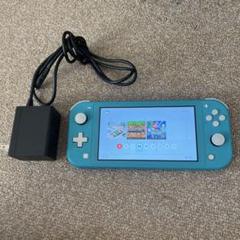 switch lite ターコイズ  純正ACアダプター無し Nintendo Switch Lite ターコイズ 本体 ACアダプター付き - メルカリ
