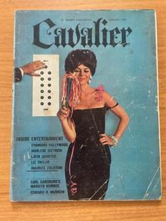アメリカ紳士誌『Cavalier』1963年1月　マリリン・モンロー追悼特集掲載