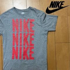 NIKE／ナイキ／３連／プリントロゴ／グレー／XLサイズ