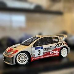 AUTOart製 1/18 2002年 プジョー206 WRC ジル・パニッツィ AUTOart製 1/18 2002年 プジョー206 WRC ジル・パニッツィ