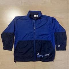 美品 90s NIKE ナイロン ジャケット Lサイズ y2k 柄 古着 短丈 2cd5c6a127ea4ed6e44705211fee56