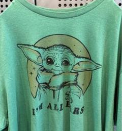 古着　ヴィンテージ　Tシャツ　プリントTシャツ　スターウォーズ　ヨーダー　個性派