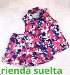 rienda sueltaリエンダスエルタフリルゴルフセットアップキュロット