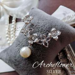SILVER パール 作家物 夢 ブローチ パール付きSILVER ブローチ - メルカリ