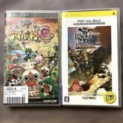 PSPモンハン日記 ぽかぽかアイルー村G モンハンポータブル２本セット