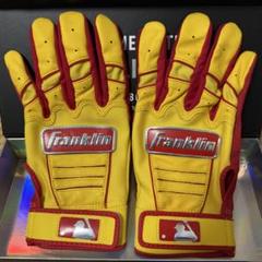 Franklin Custom CFX Pro黄色 赤色 Sサイズ バッテ