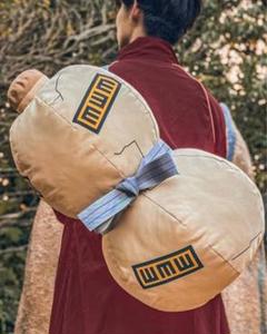 NARUTO　ニジゲンノモリ　忍里　限定　我愛羅の瓢箪風リュック ニジゲンノモリ「NARUTO＆BORUTO 忍里」プレミアムグッズ第2弾