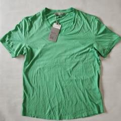 〈新品〉GIRELLI BRUNI ミントグリーン Tシャツ Vネック タグ付きのサムネイル
