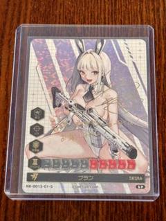NIKKE DUEL ENCOUNTER 箔押しサインカード ブラン デュエニケ NIKKE DUEL ENCOUNTER 箔押しサインカード ブラン デュエニケ