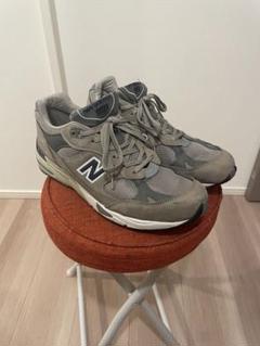 New Balance 991 20周年記念 グレー スニーカー29センチのサムネイル