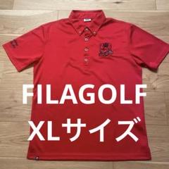 FILA GOLF ポロシャツ 赤 メンズのサムネイル