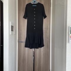 夏SALE‼️ブラック フィッシュテール　ワンピース