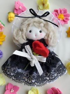黒いドレスの女の子