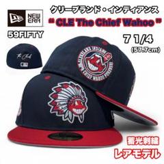 ★1995★ニューエラ★クリーブランド・インディアンス キャップ★7 3/8新品 ニューエラ キャップ 9FORTY クリーブランド インディアンス MLB