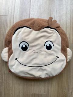 おさるのジョージ　Curious George フリースクッション 大