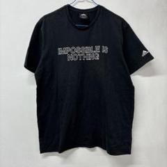 adidas 半袖 Tシャツ M ブラック　オ39