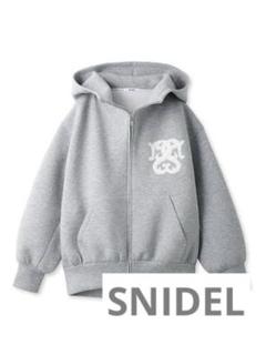 【新品未使用　最安値】SNIDEL スナイデル　ボリュームパーカー　グレー ボリュームパーカー（パーカー）｜SNIDEL（スナイデル）の