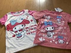 新品　90 95 半袖　Tシャツ ハローキティ　マイメロ