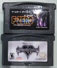 ゲームボーイアドバンス キングダムハーツ アメリカ版 F-ZERO 2本セットのサムネイル