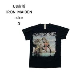 【US古着】IRON MAIDEN 2017ブルックリン公演バンドTシャツ S黒
