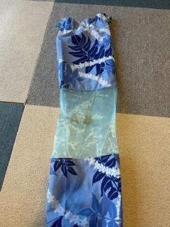フラダンス用衣装 袋青花柄