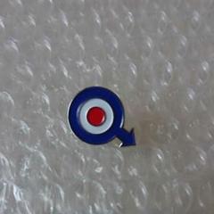 ★ピンバッジ#20 ターゲット モッズ 矢印 60's Mod The Who