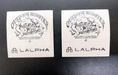 合同POPUP記念デザイン アウトドアモンスター ステッカー スケルトンセット 合同POPUP記念デザイン アウトドアモンスター ステッカー