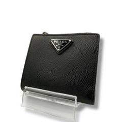 極美品 PRADA プラダ コインケース 三角ロゴ サフィアーノ レザー 現行