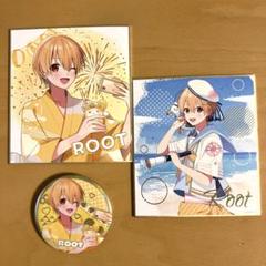 すとぷり　るぅとくん ミニ色紙&缶バッジ