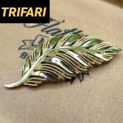 【美品】TRIFARI トリファリ / ヴィンテージ 羽ブローチ m14773573360_1.jpg?1751602884