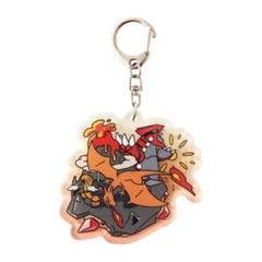 ポケモンセンター シャカシャカアクリルチャームOTENKI TEAM リザードン