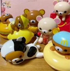 リラックマ マクドナルド ハッピーセット おもちゃ7個セット