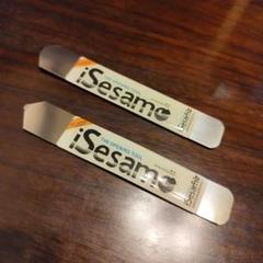 美品　iSesamo　2枚　フラットスパッジャー　バッテリー交換　工具　裏蓋外し