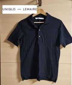 UNIQLO and LEMAIRE スーピマコットンポロシャツ ネイビー M