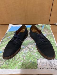 ALDEN 29331F スエード プレーントゥ ネイビー 別注 ダイナイト ALDEN 29331F スエード プレーントゥ ネイビー 別注 ダイナイト